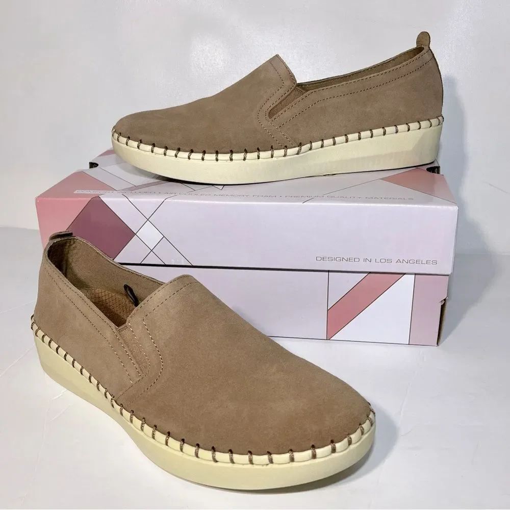 Skechers Sepulveda 2.0 Suede Slip-Ons